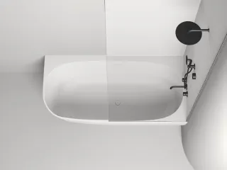 Ванна из искусственного камня Salini Sofia Corner R S-Sense 102514G 170x85см белый глянцевый